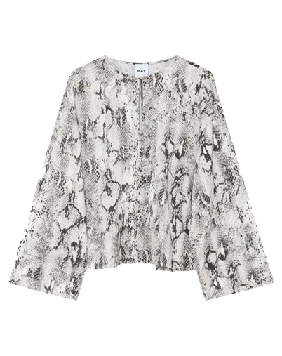 Day Birger et Mikkelsen - Davies Viscose Stretch Bluse - Snakey